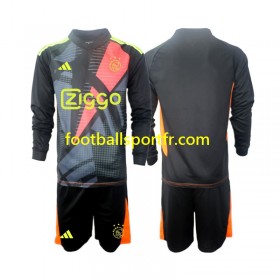 Tenue Ajax Amsterdam Gardien Enfant Domicile 2024-2025 Maillot de Foot ML